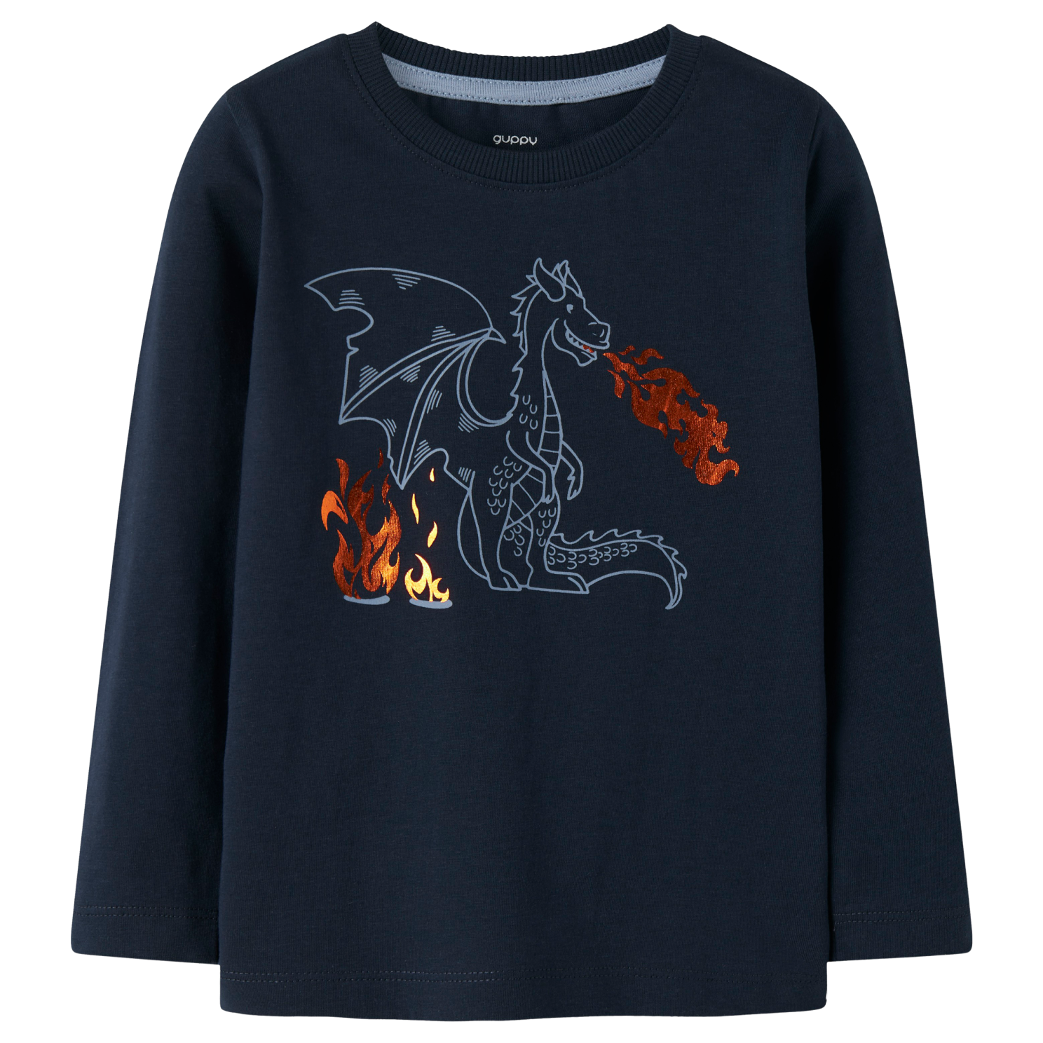 Guppy DUNCAN Drenge Bluse - Navy Blazer