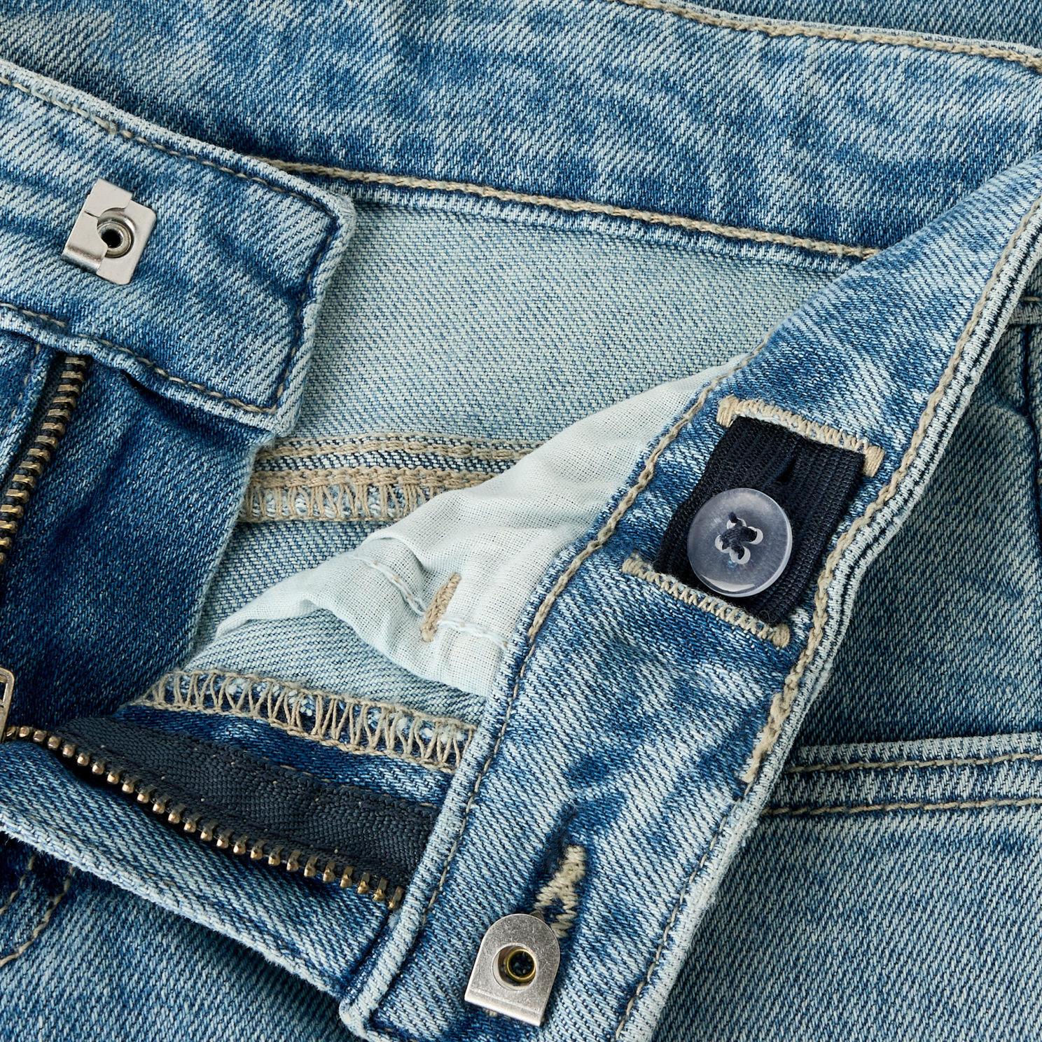 Guppy ROSE Pige Jeans - Medium Blue Denim