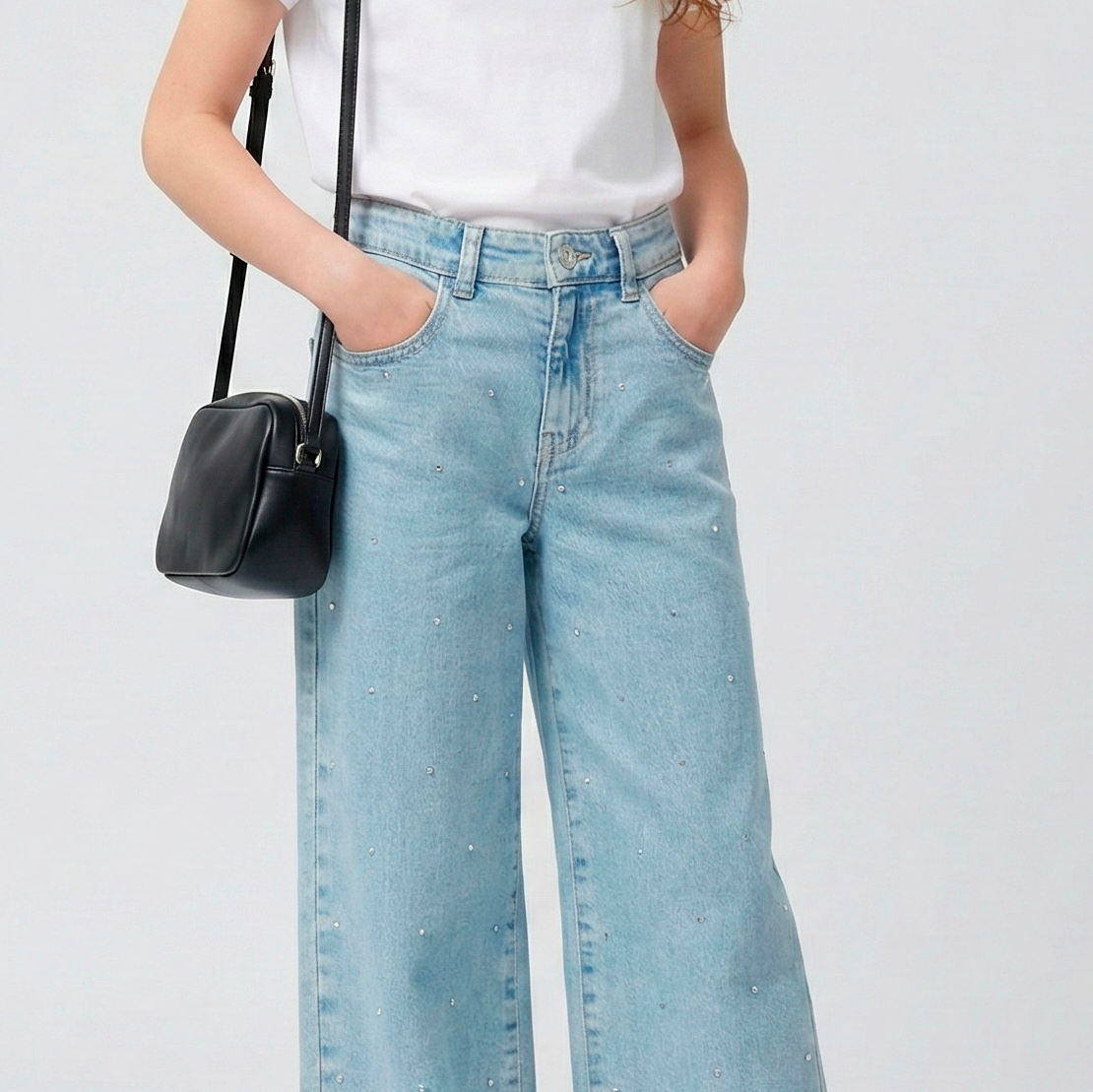 Guppy ROSE Pige Jeans - Light Blue Denim