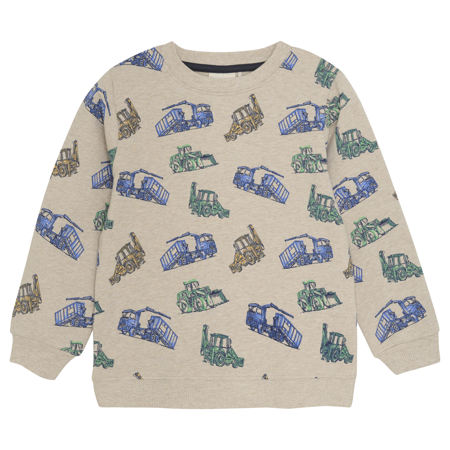 Minymo Drenge Sweatshirt - Beige Melange