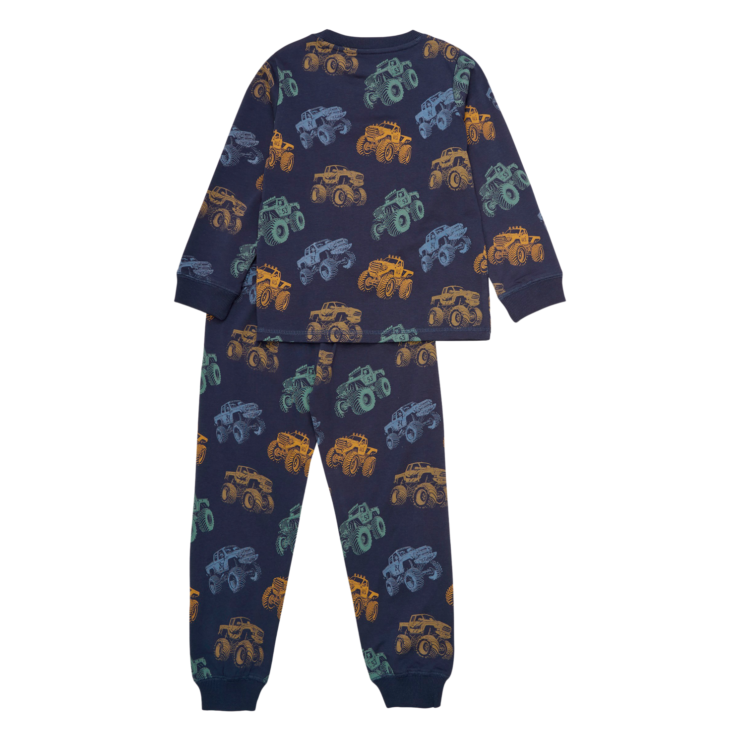 Minymo Drenge Nattøjssæt i økologisk bomuld - Parisian Night