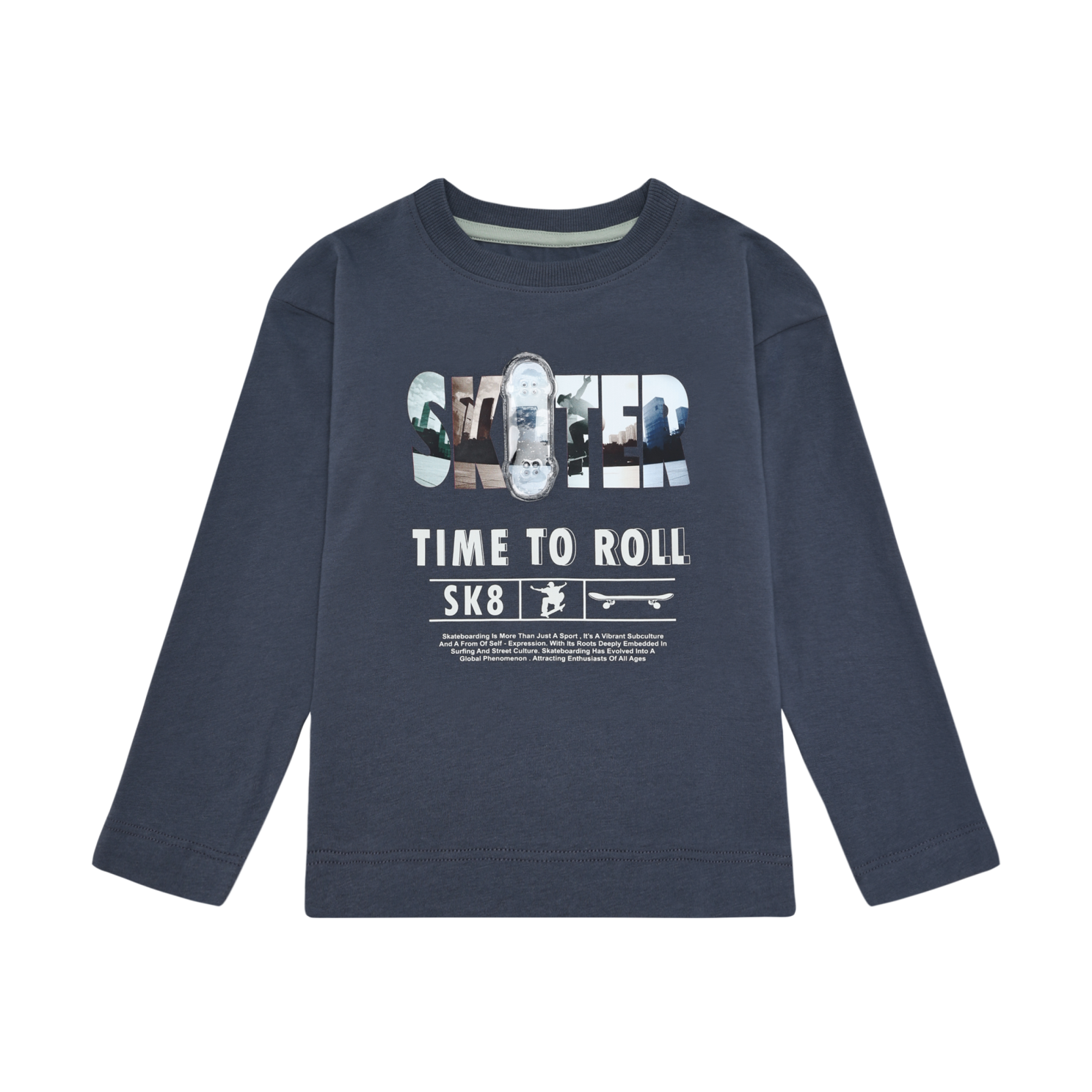 Minymo Drenge T-shirt - Odyssey Gray