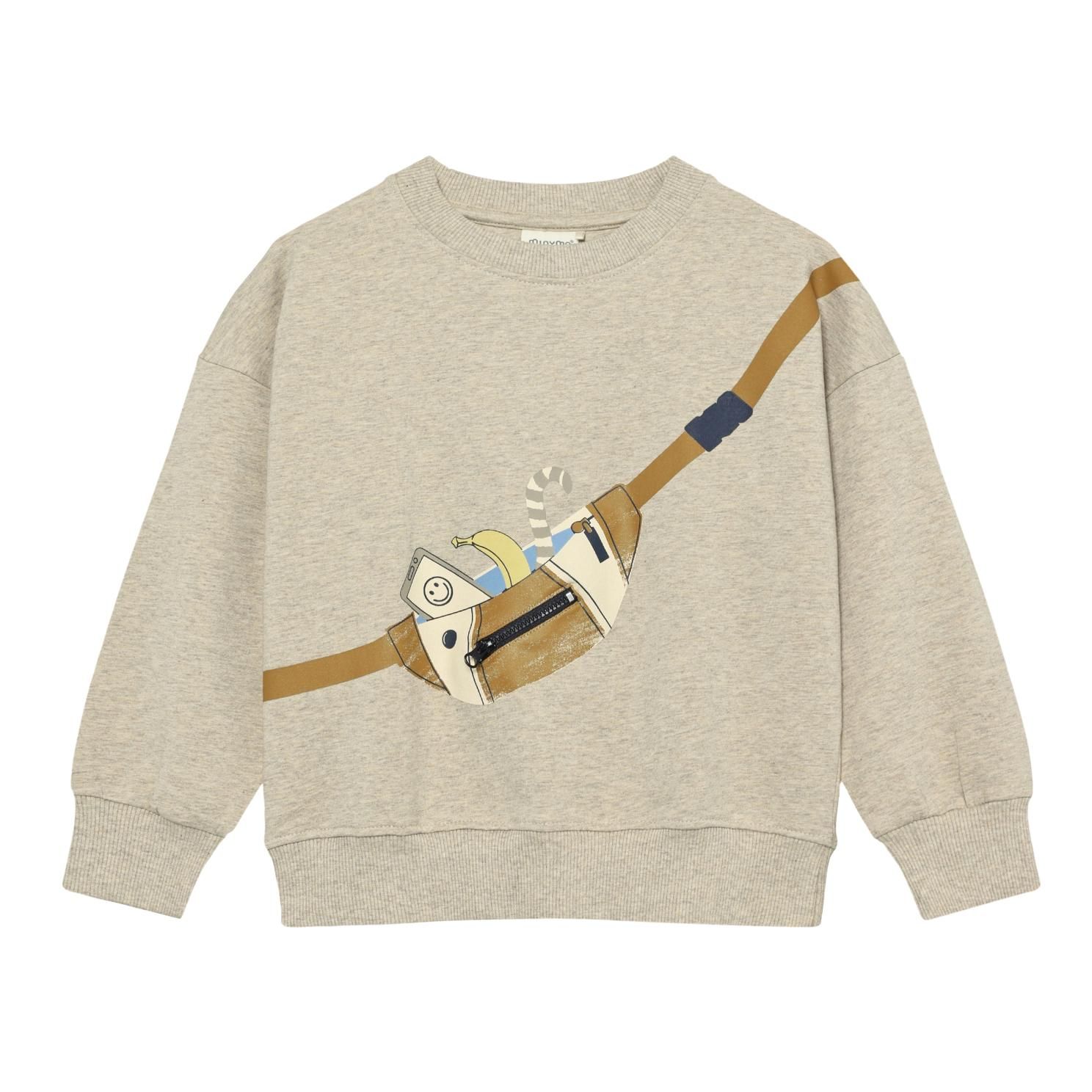 Minymo Børne Sweatshirt - Beige Melange