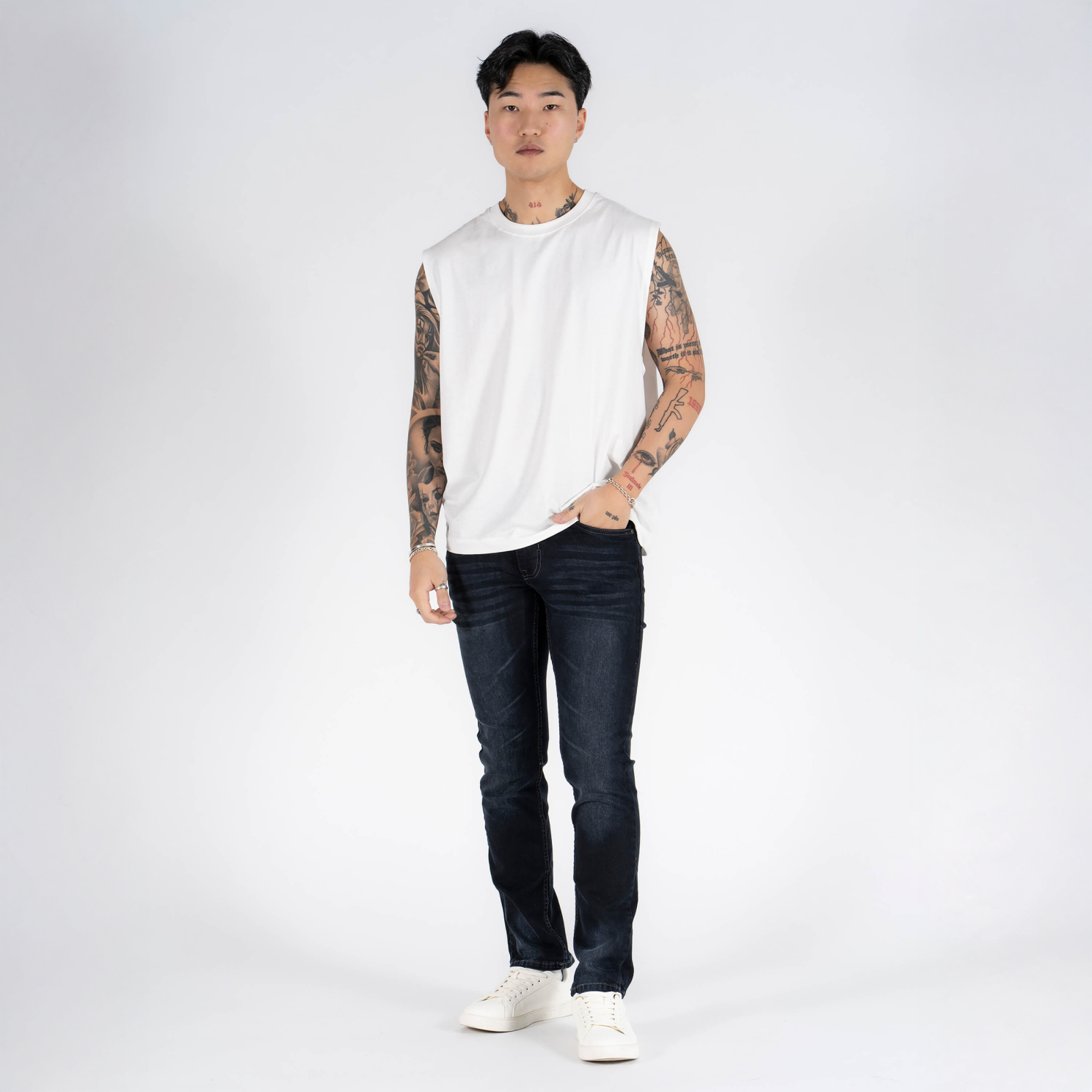 Marcus Felix Herre Jeans - Twilight Blue