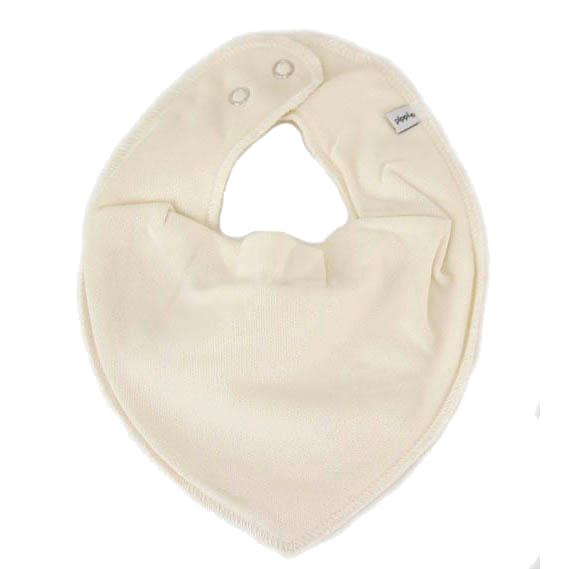 Pippi Baby Savlesmæk i økologisk bomuld - Offwhite