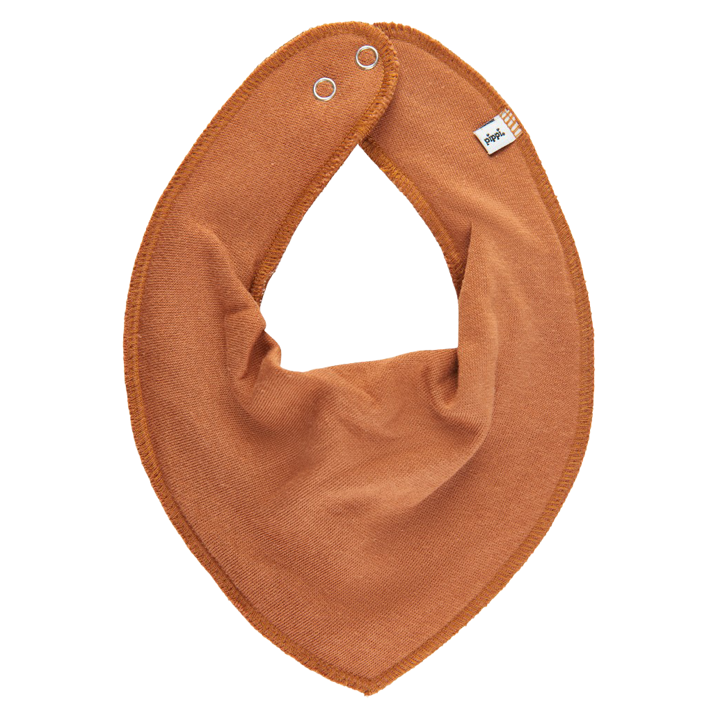 Pippi Baby Savlesmæk i økologisk bomuld - Adobe