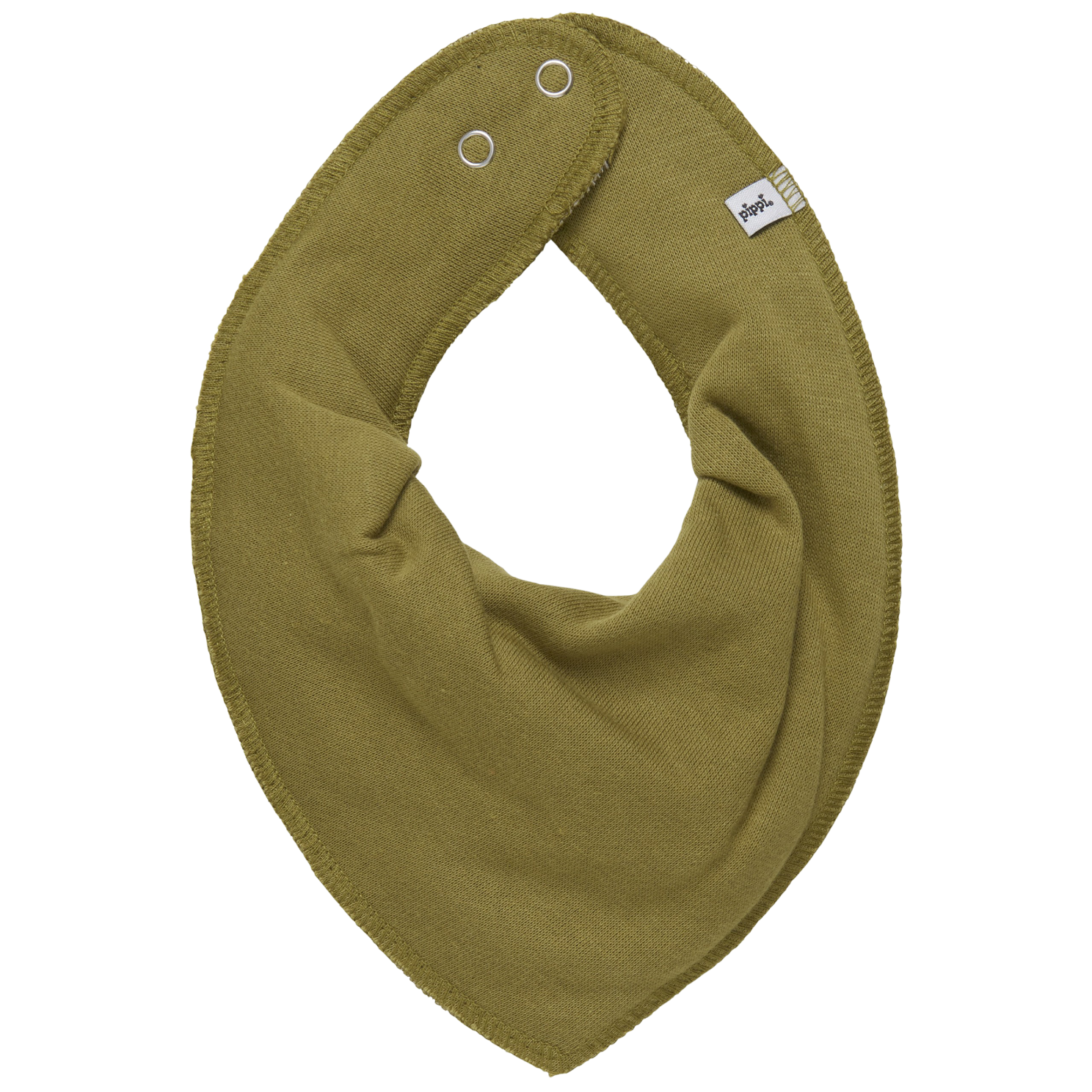 Pippi Baby Savlesmæk i økologisk bomuld - Green Moss