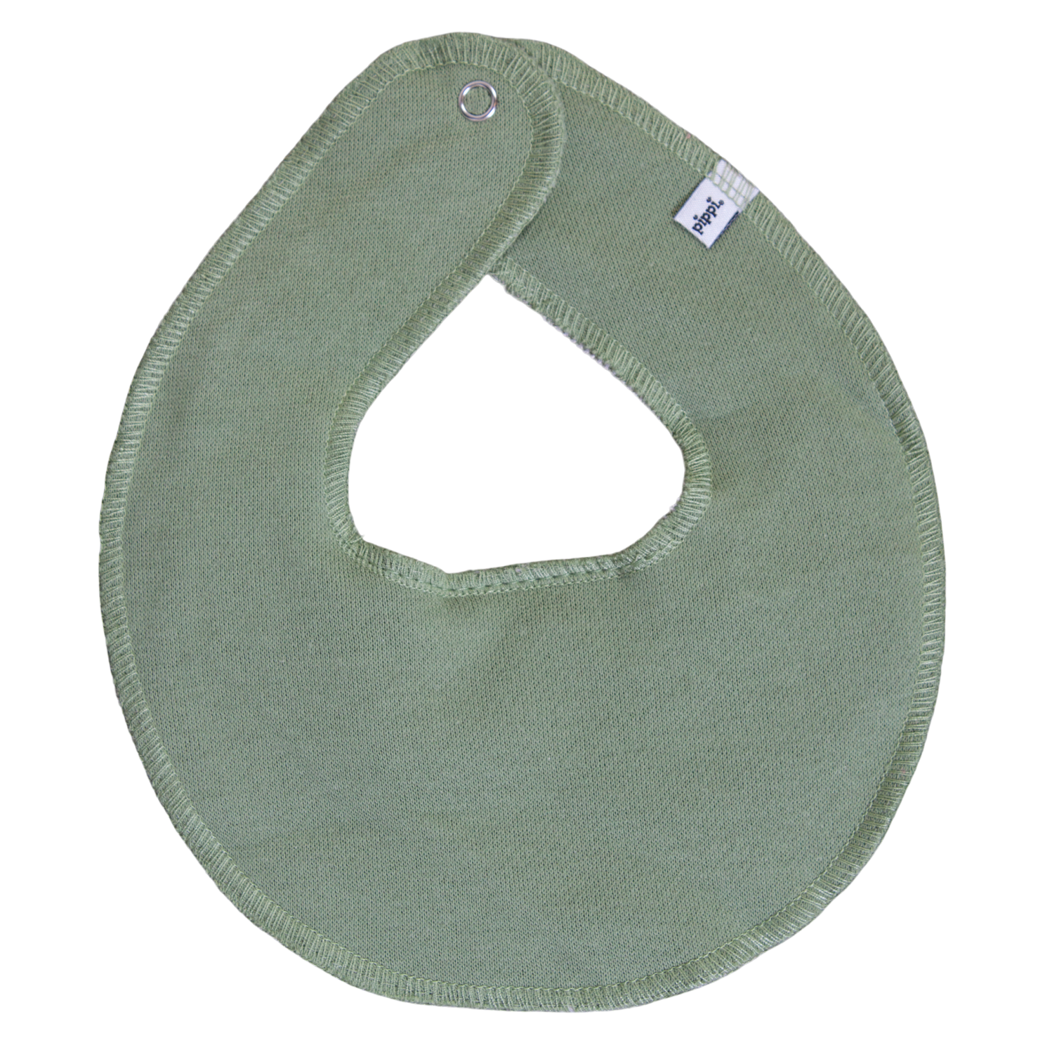 Pippi Baby Savlesmæk i økologisk bomuld - Dry Green