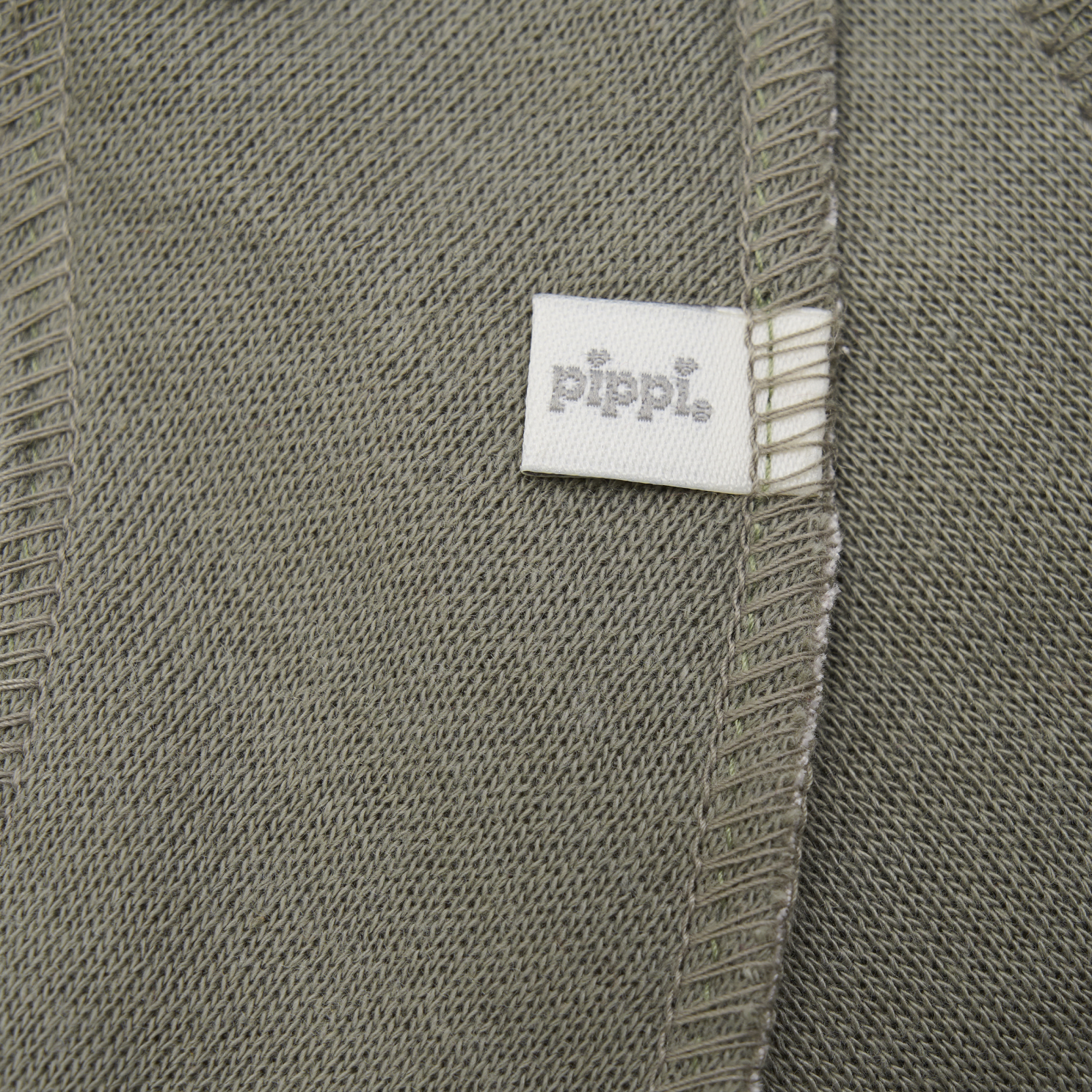 Pippi Baby Savlesmæk i økologisk bomuld - Vetiver