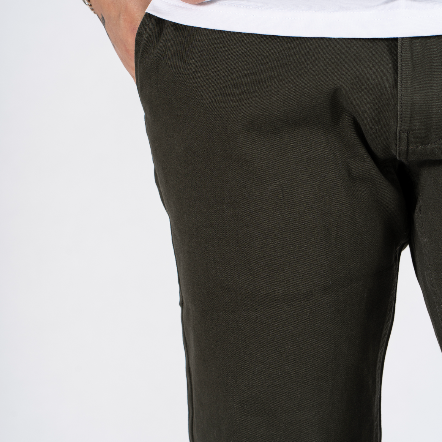 Marcus Gerry Herre Chinos - Olive Green