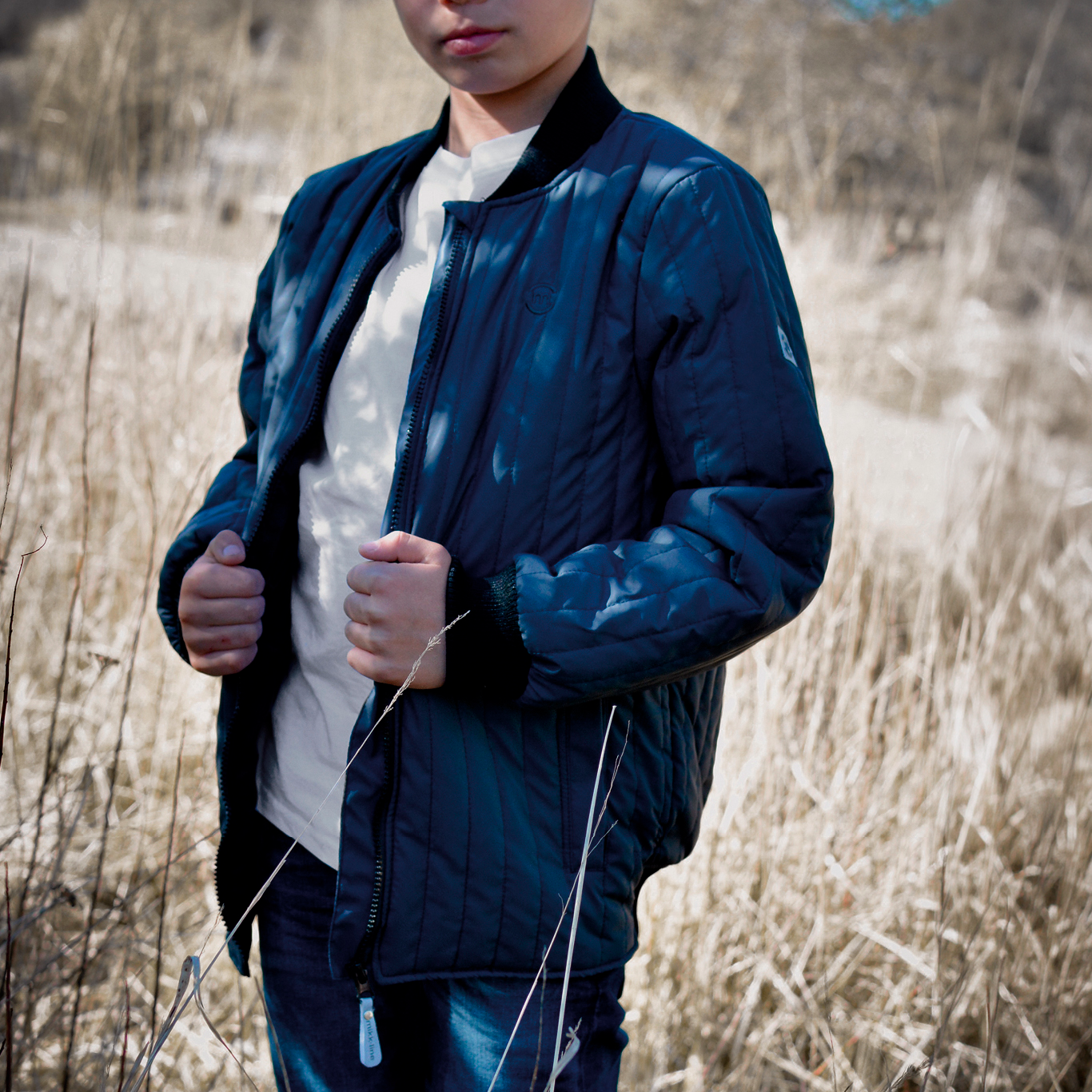 Mikk-line Duvet Børne Termojakke m. BIONIC-FINISH® ECO coating - Blue Nights