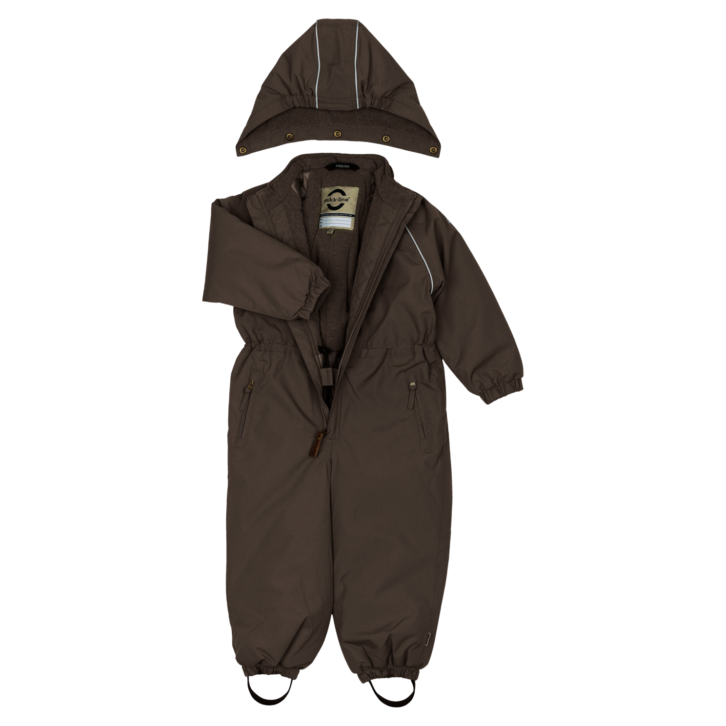 Mikk-line Børne Flyverdragt m. BIONIC-FINISH® ECO coating - Raisin