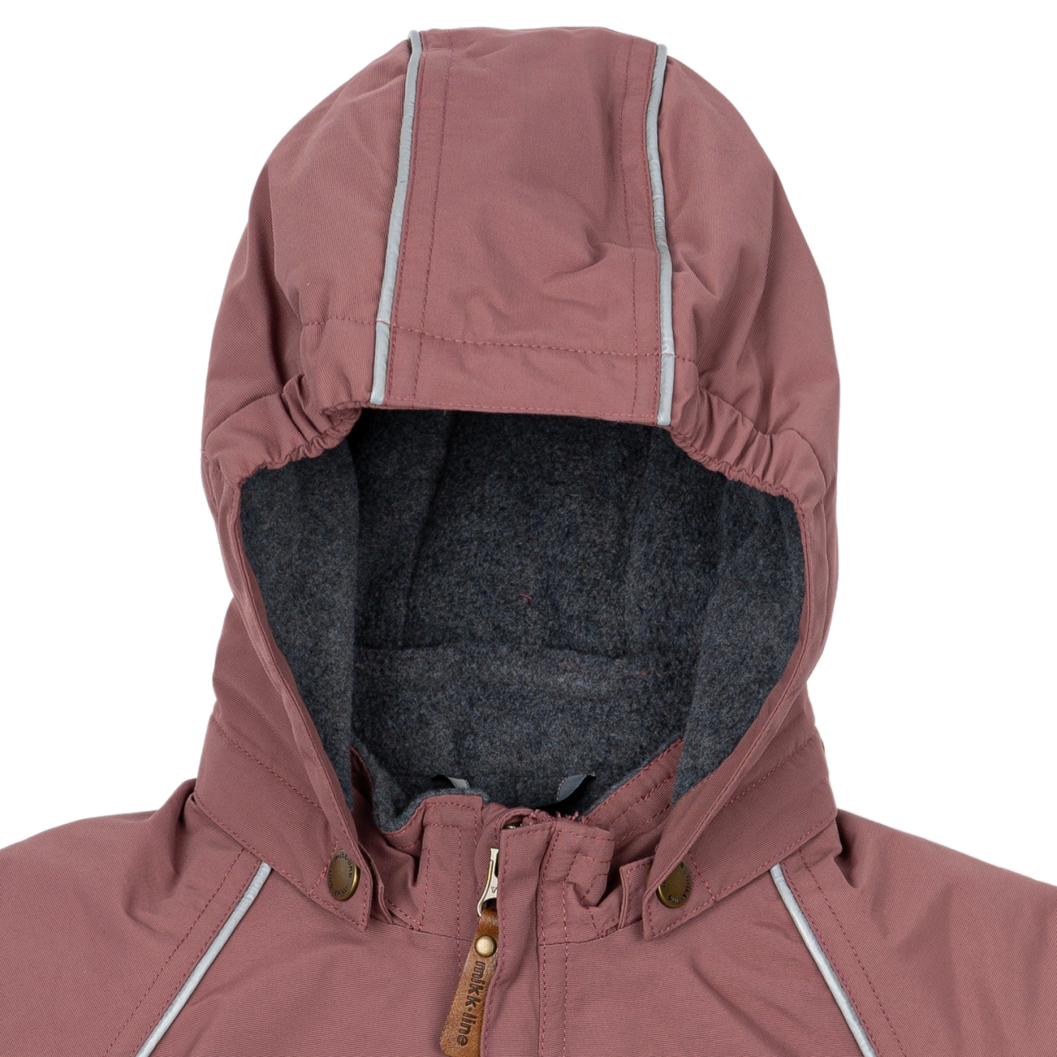 Mikk-line Pige Flyverdragt m. BIONIC-FINISH® ECO coating - Rose Brown