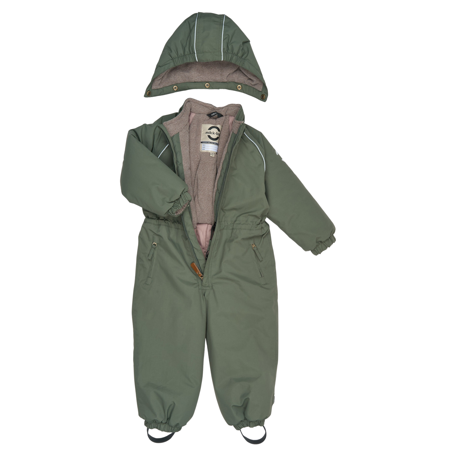 Mikk-line Børne Flyverdragt m. BIONIC-FINISH® ECO coating - Thyme