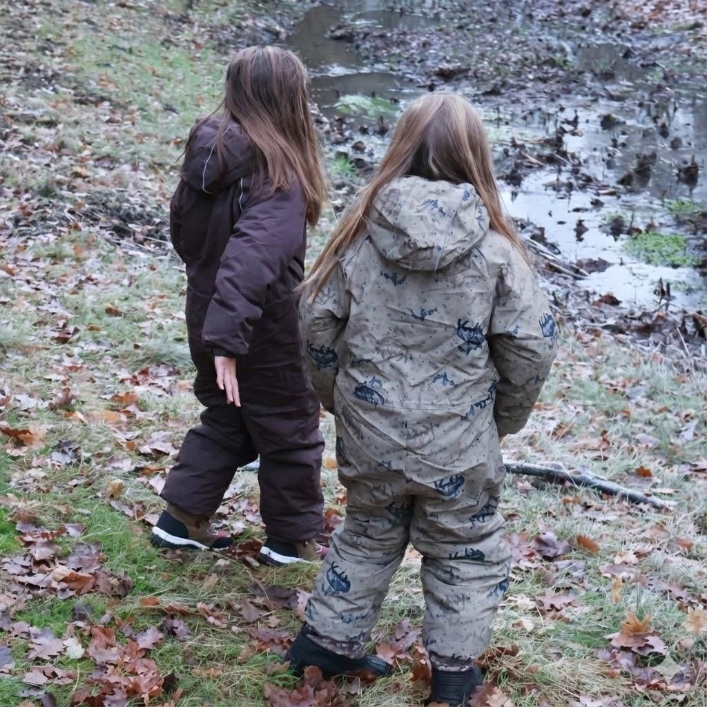 Mikk-line Børne Flyverdragt m. BIONIC-FINISH® ECO coating - Coriander