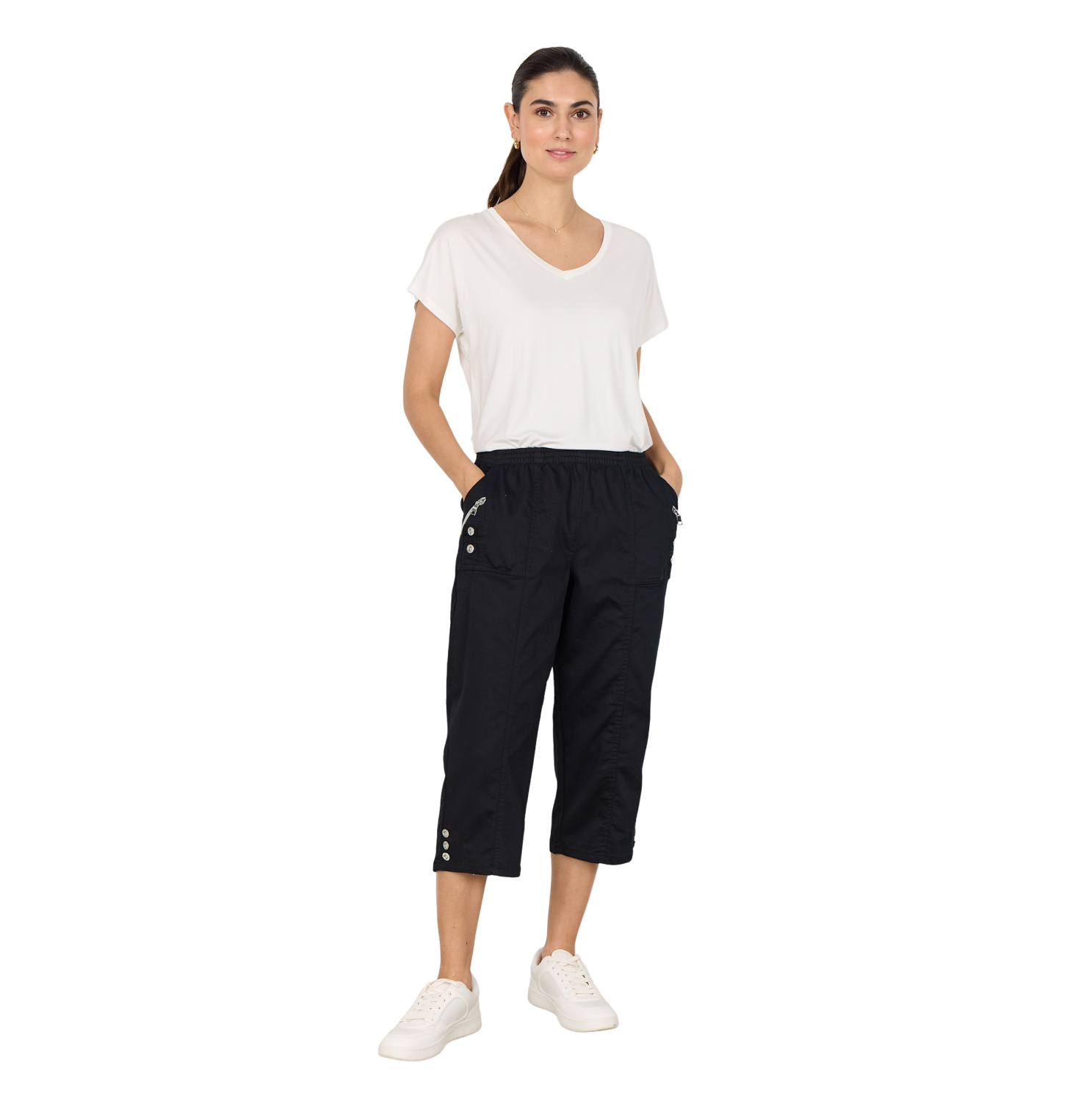 Pure Instinct Dame Capri - Black