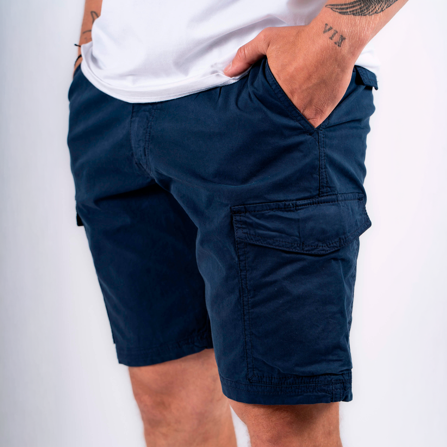 Pre End Pierce Herre Shorts - Naval Blue