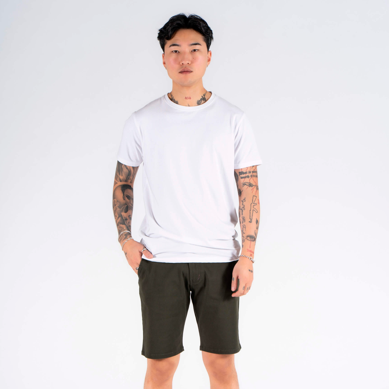 Marcus Gerry Herre Shorts - Olive Green