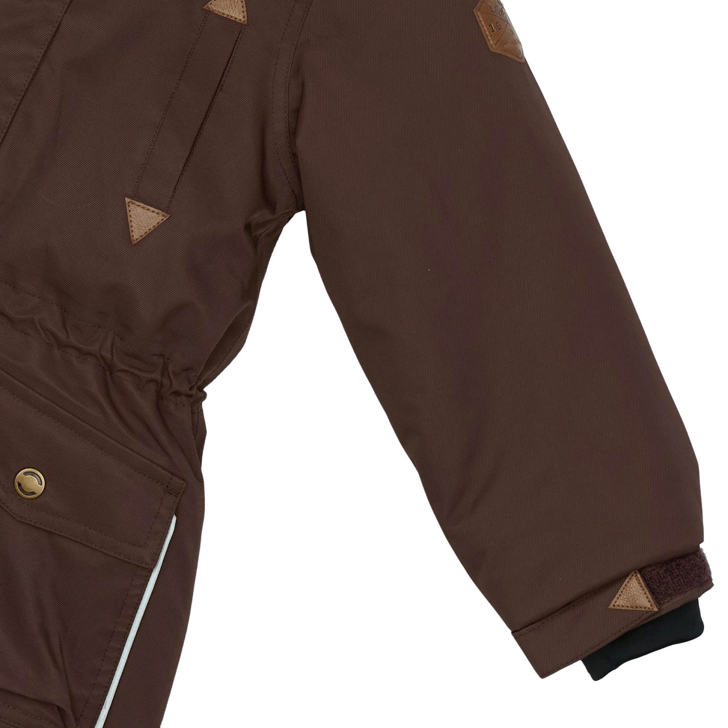 Mikk-line Pige Vinterjakke m. BIONIC-FINISH® ECO coating - French Roast