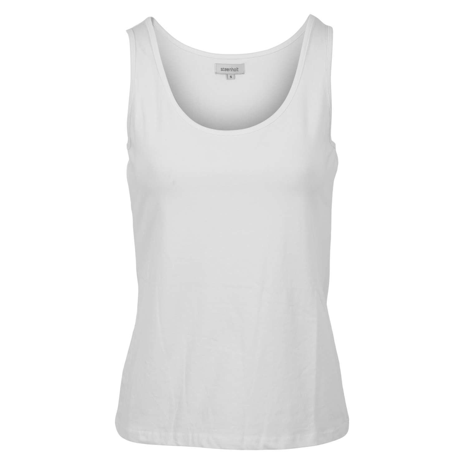 Steenholt Harmony Dame Tanktop Plus Size - White