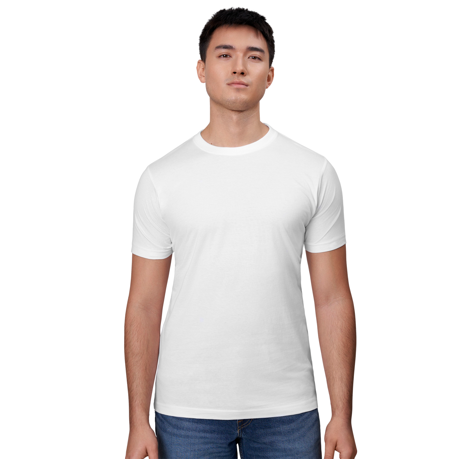 ID Yes Herre T-shirt - Hvid