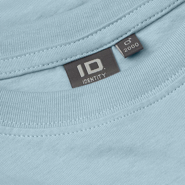 ID Yes Herre T-shirt - Lys Blå