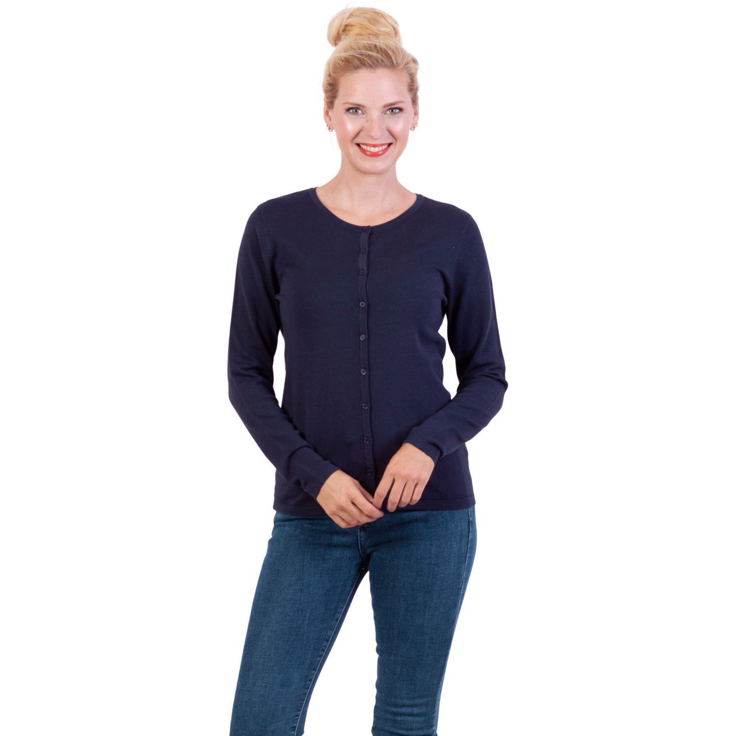Steenholt Cava Dame Cardigan - Navy