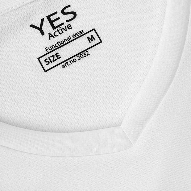 ID YES Active Dame Trænings t-shirt - Hvid