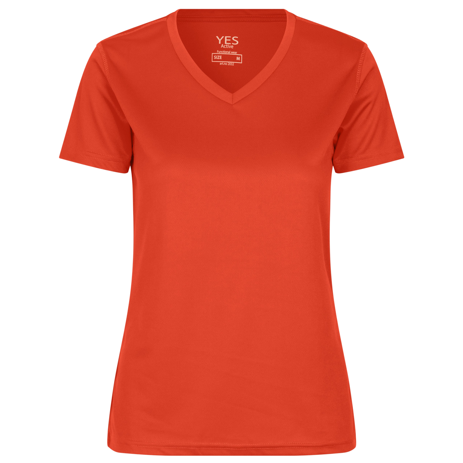 ID YES Active Dame Trænings t-shirt - Orange