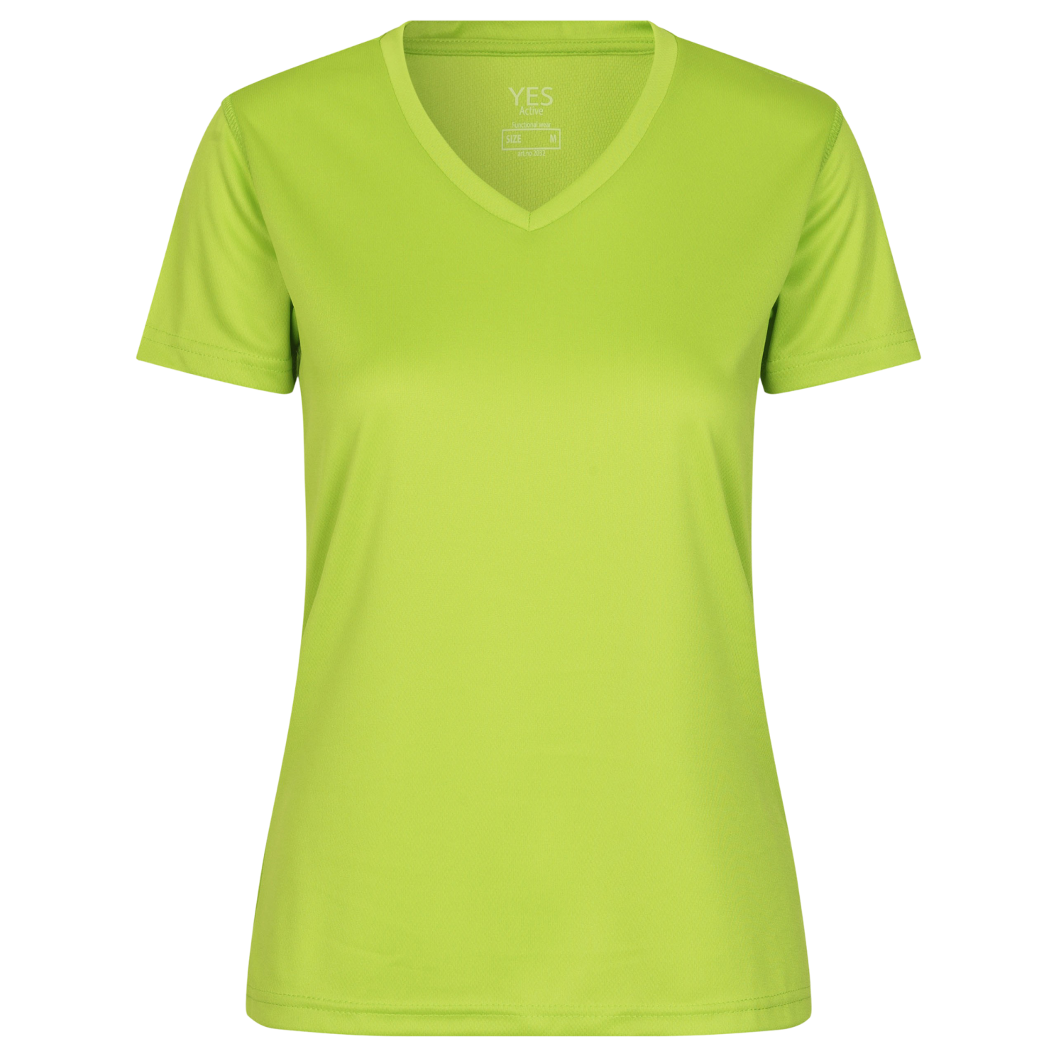 ID YES Active Dame Trænings t-shirt - Lime