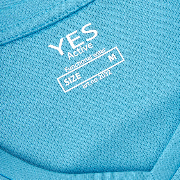 ID YES Active Dame Trænings t-shirt - Cyan