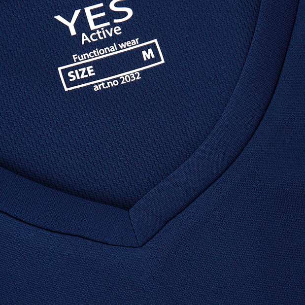 ID YES Active Dame Trænings t-shirt - Mørk Kongeblå