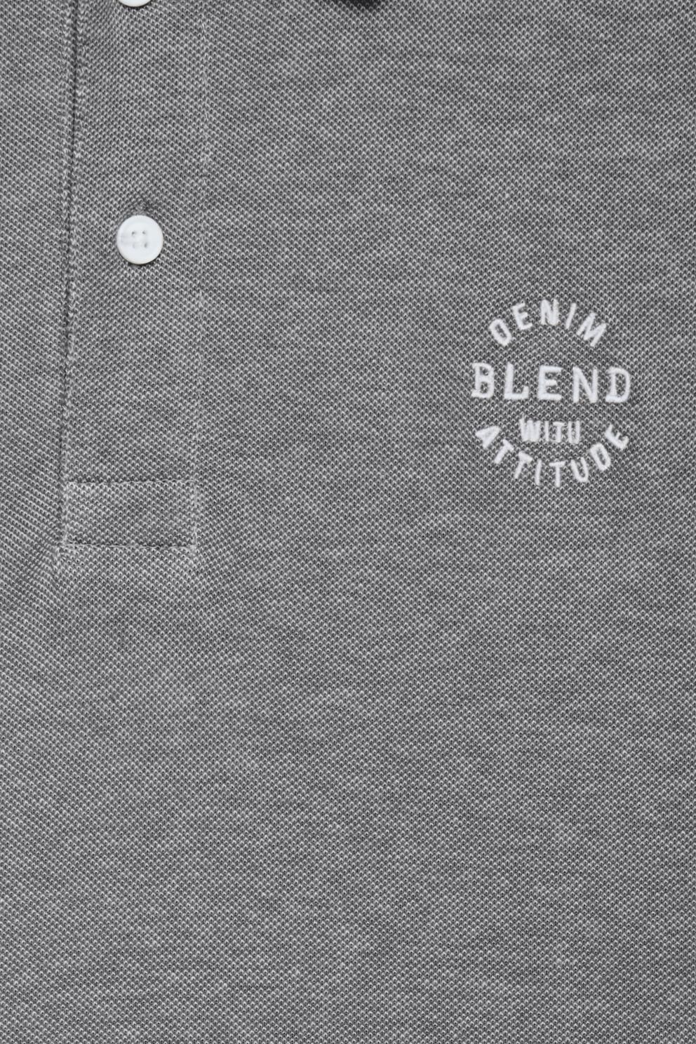 Blend Nate Herre Polo Plus Size - Black