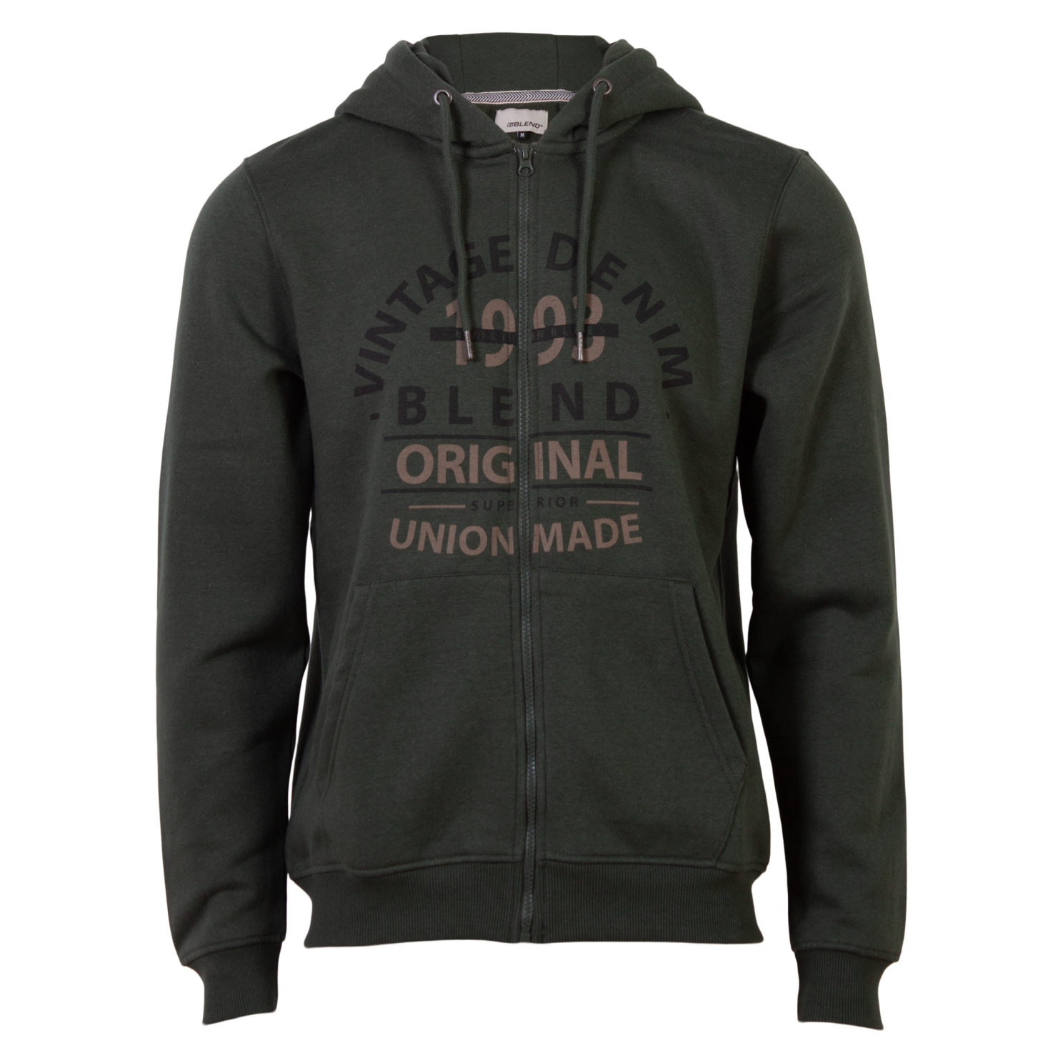 Blend Herre Cardigan - Deep Forest