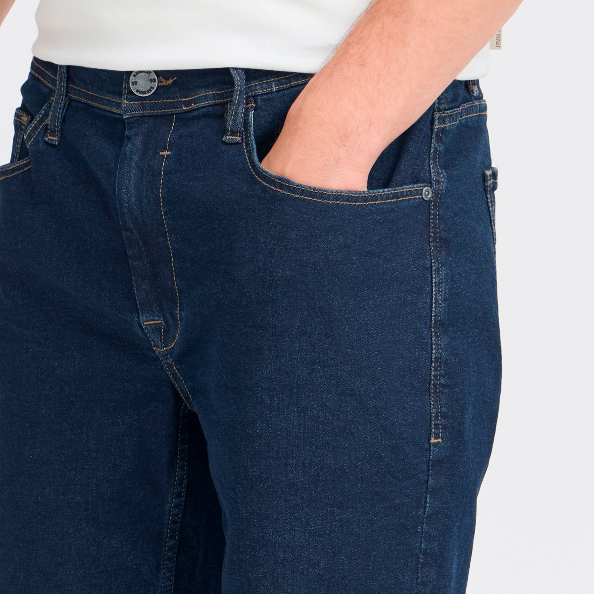 Blend Herre Shorts - Denim Dark Blue