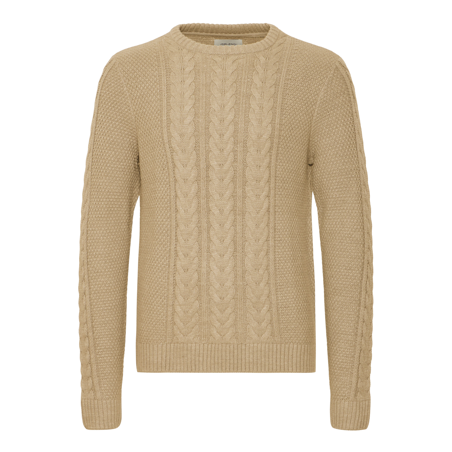 Blend Herre Striktrøje - Oyster Gray