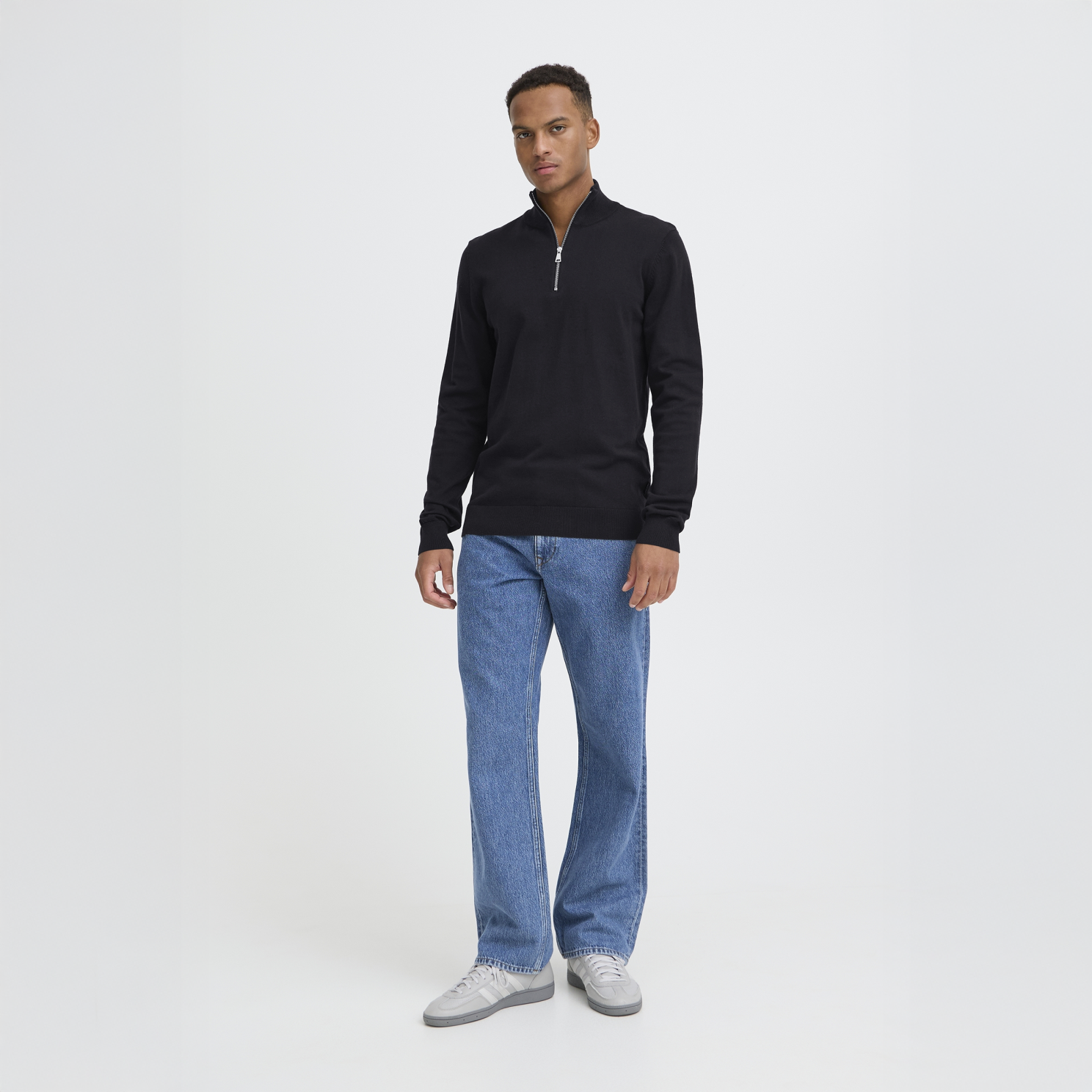 Blend Herre Striktrøje - Black Beauty