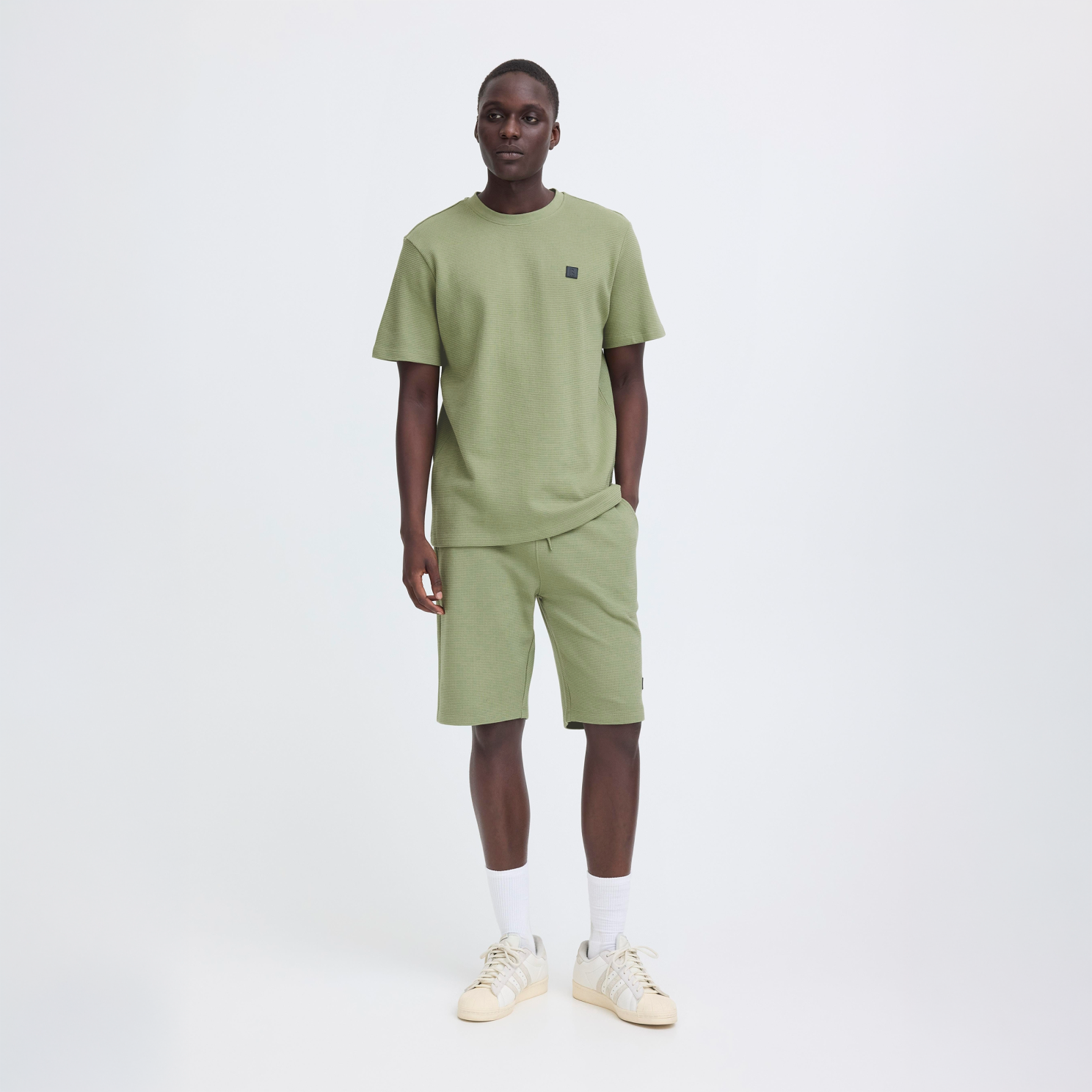 Blend Fillip Herre T-shirt - Oil Green