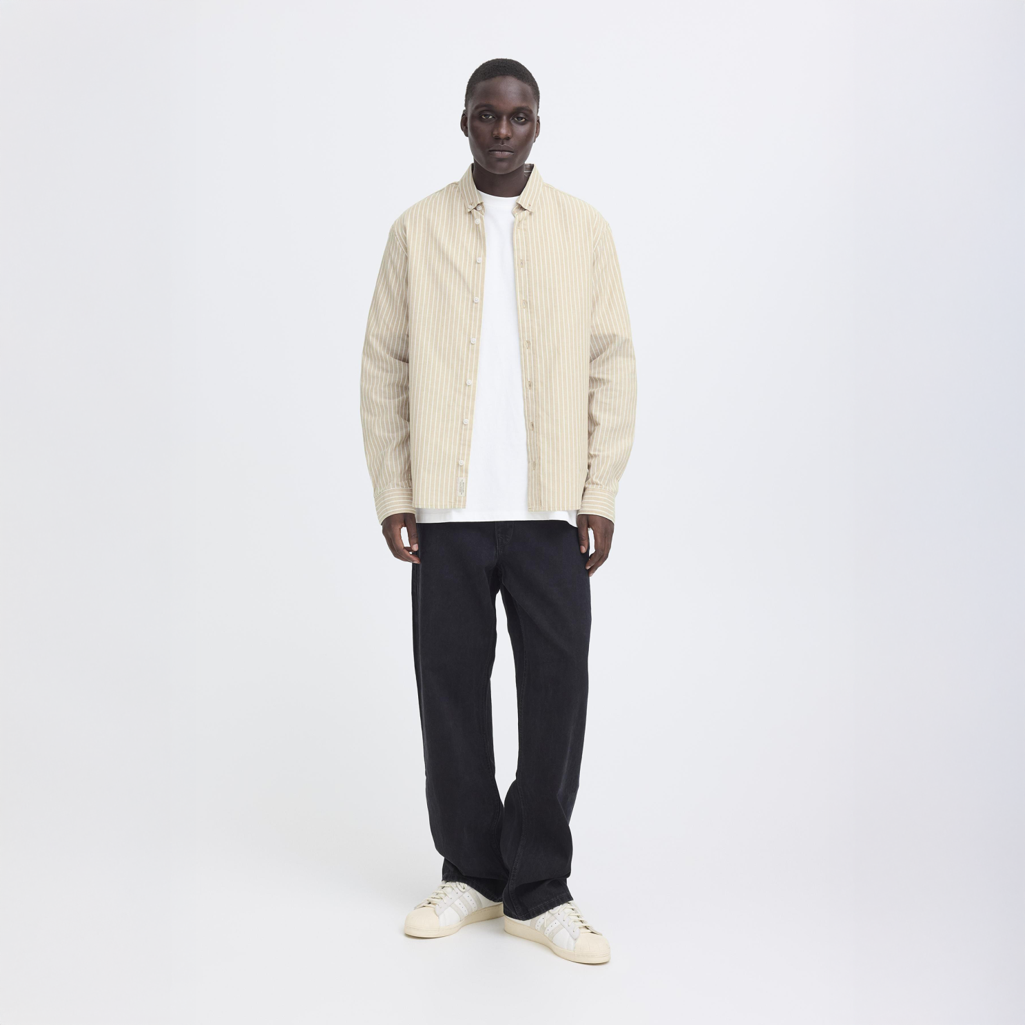 Blend Herre Skjorte - Cornstalk