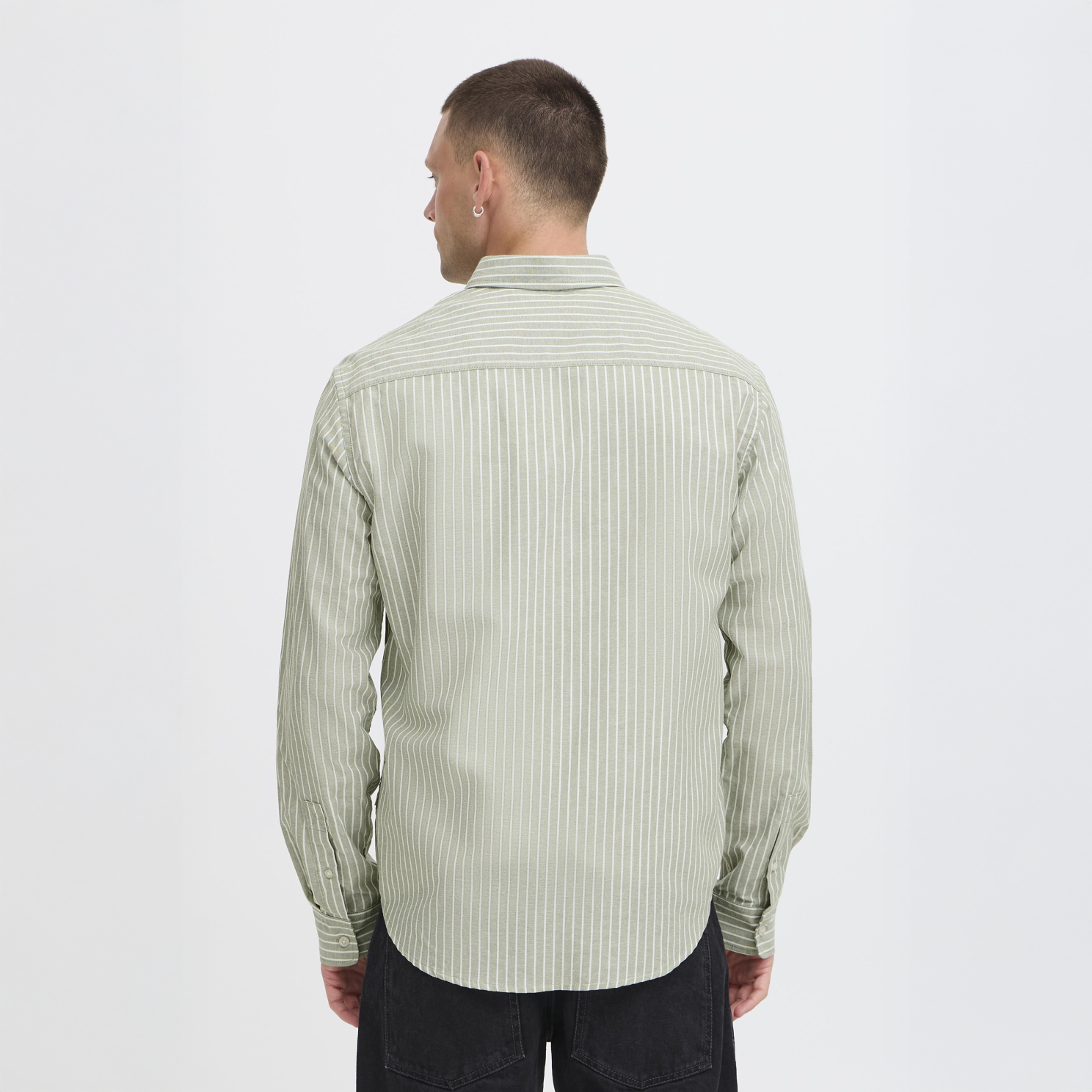 Blend Herre Skjorte - Oil Green