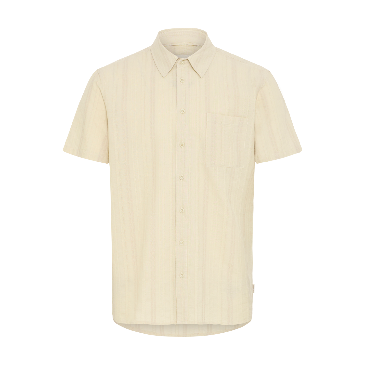 Blend Darius Herre Kortærmet skjorte - Oyster Gray