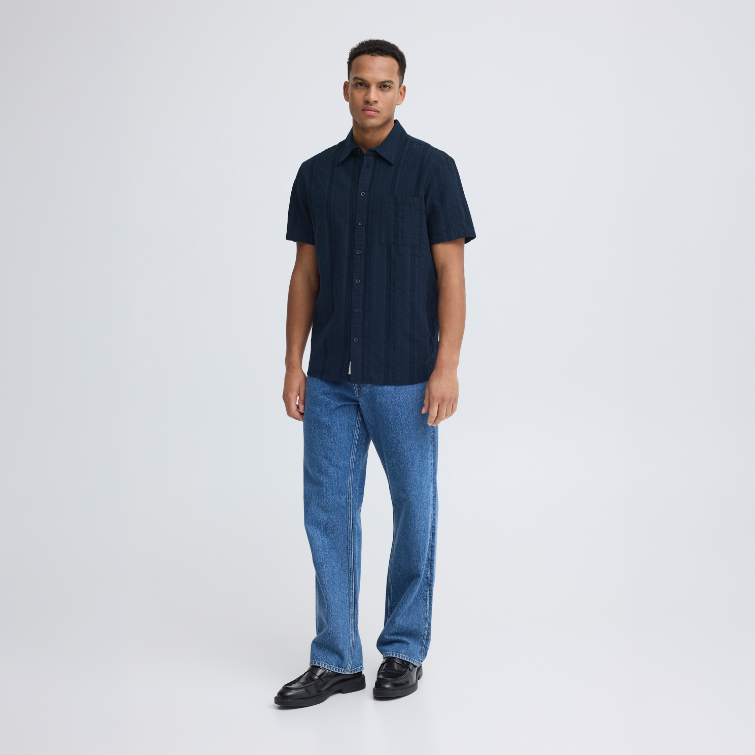 Blend Darius Herre Kortærmet skjorte - Salute