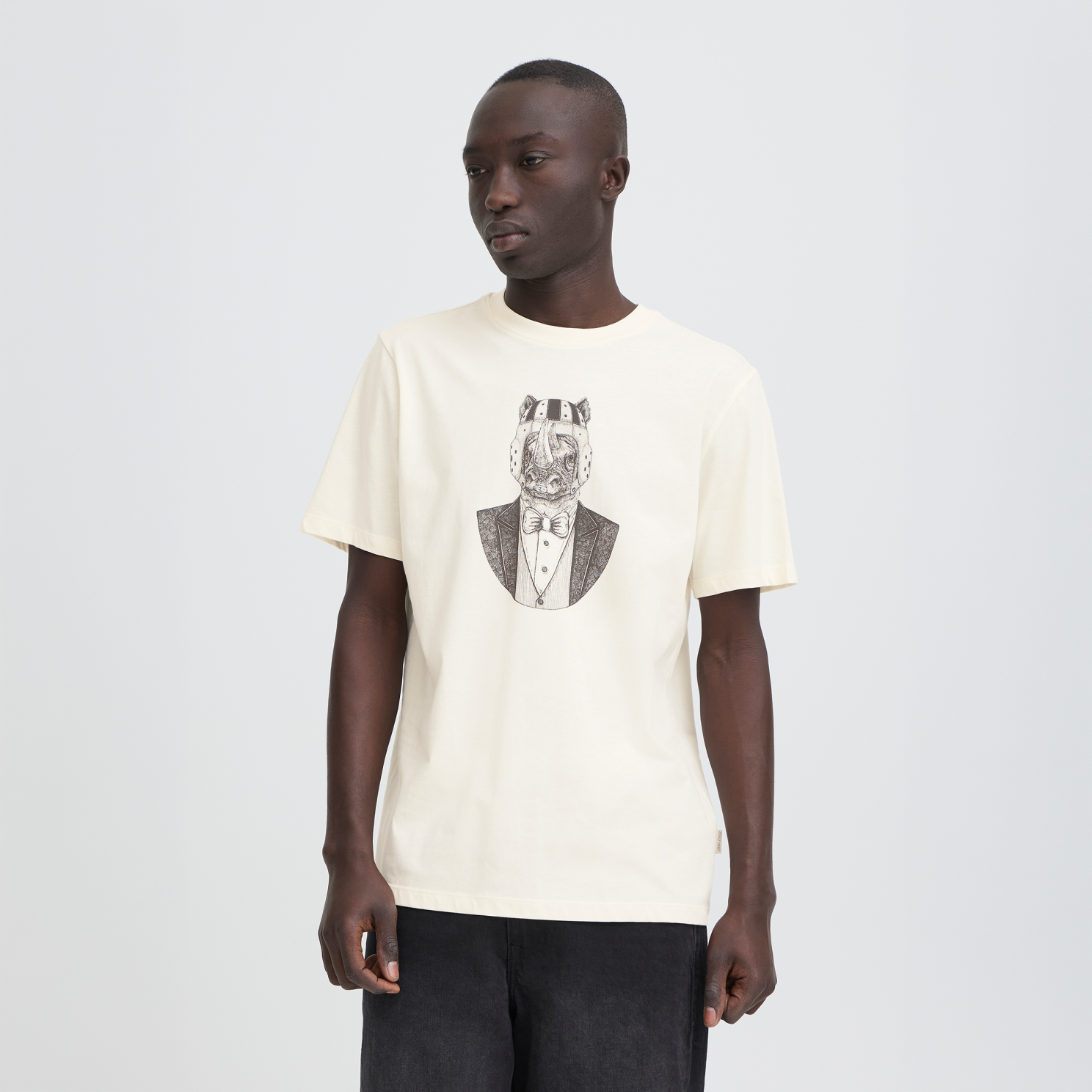 Blend Kay Herre T-shirt - VANILLA ICE