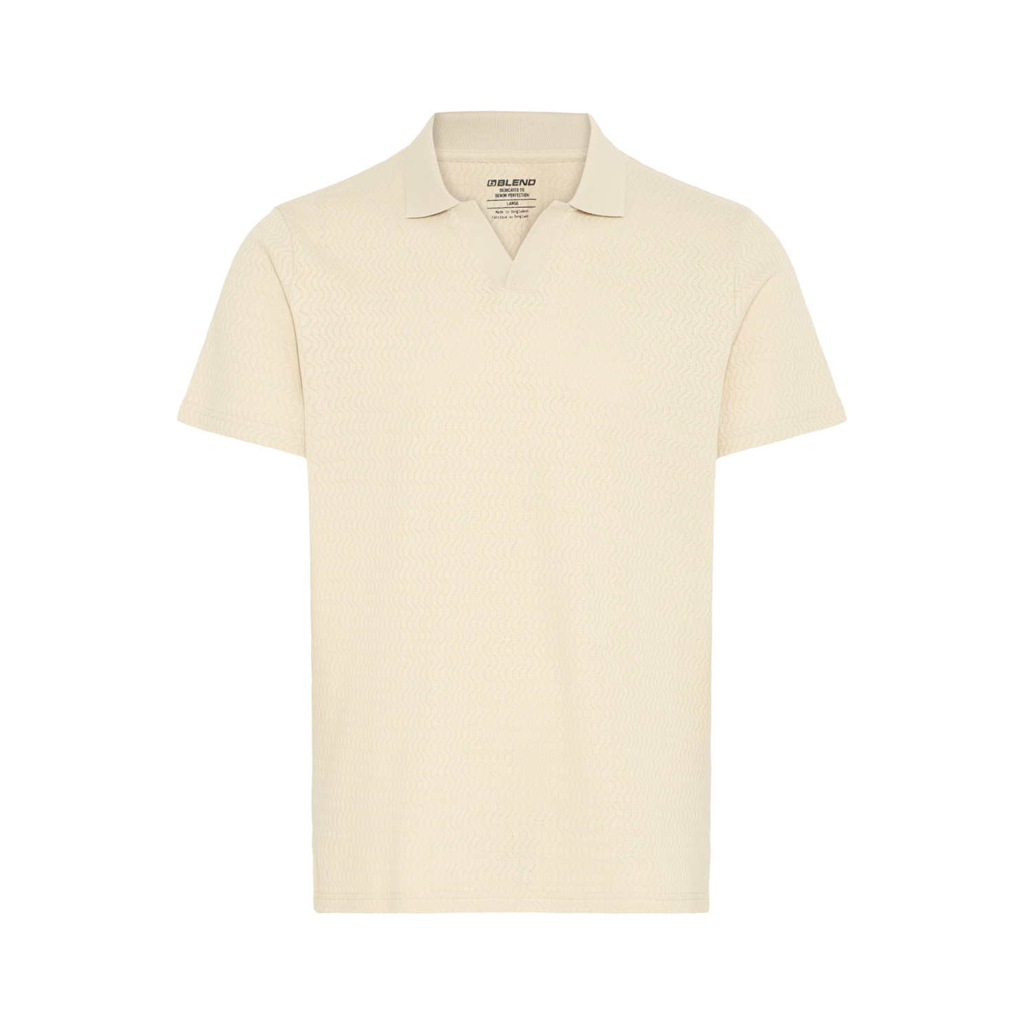 Blend Eskild Herre Polo - Oyster Gray