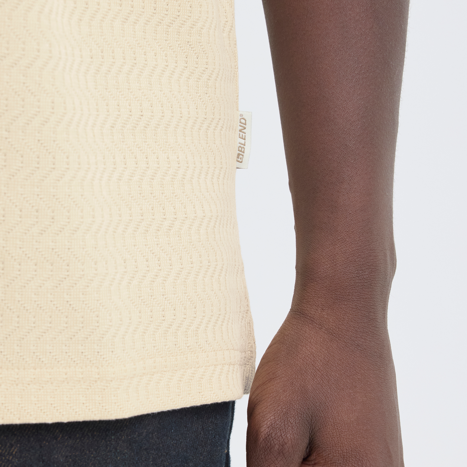 Blend Eskild Herre Polo - Oyster Gray