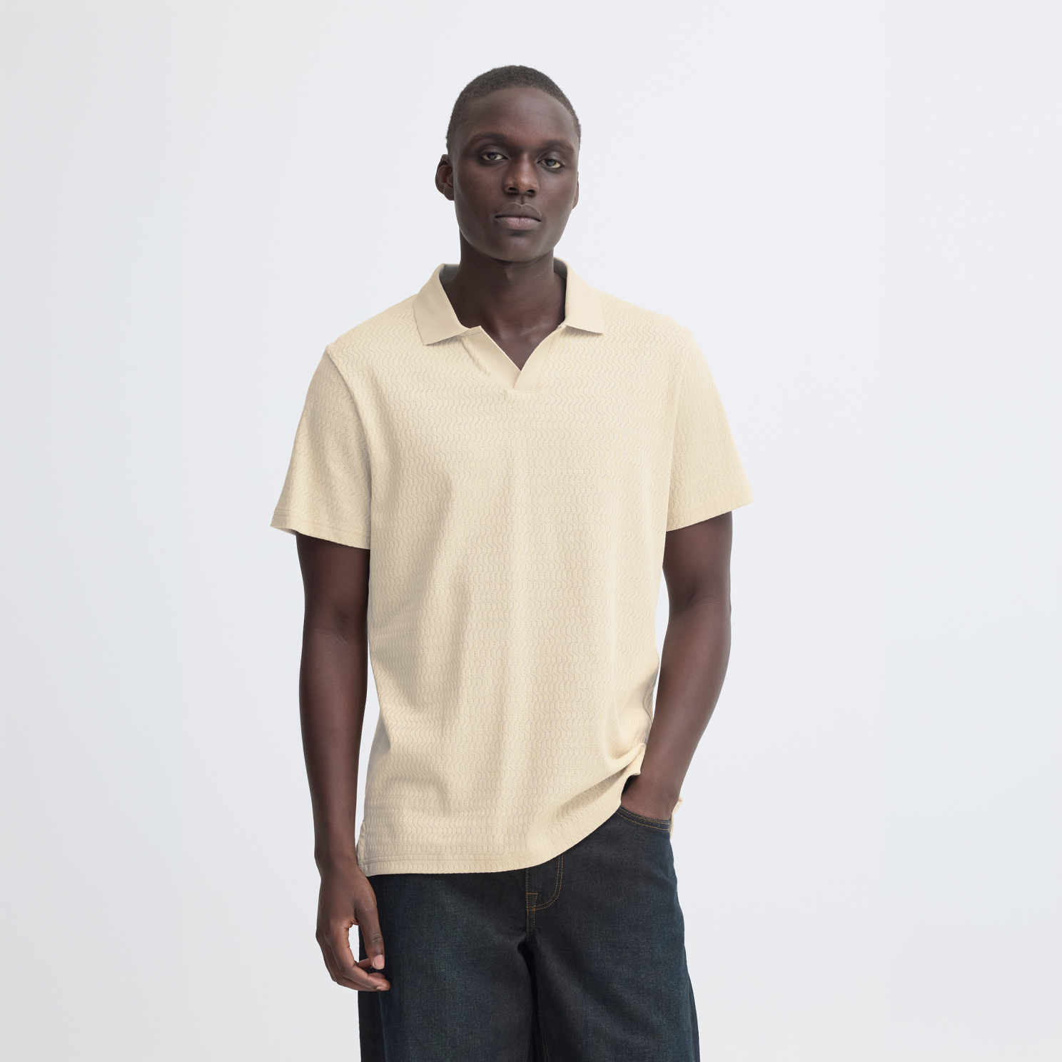 Blend Eskild Herre Polo - Oyster Gray
