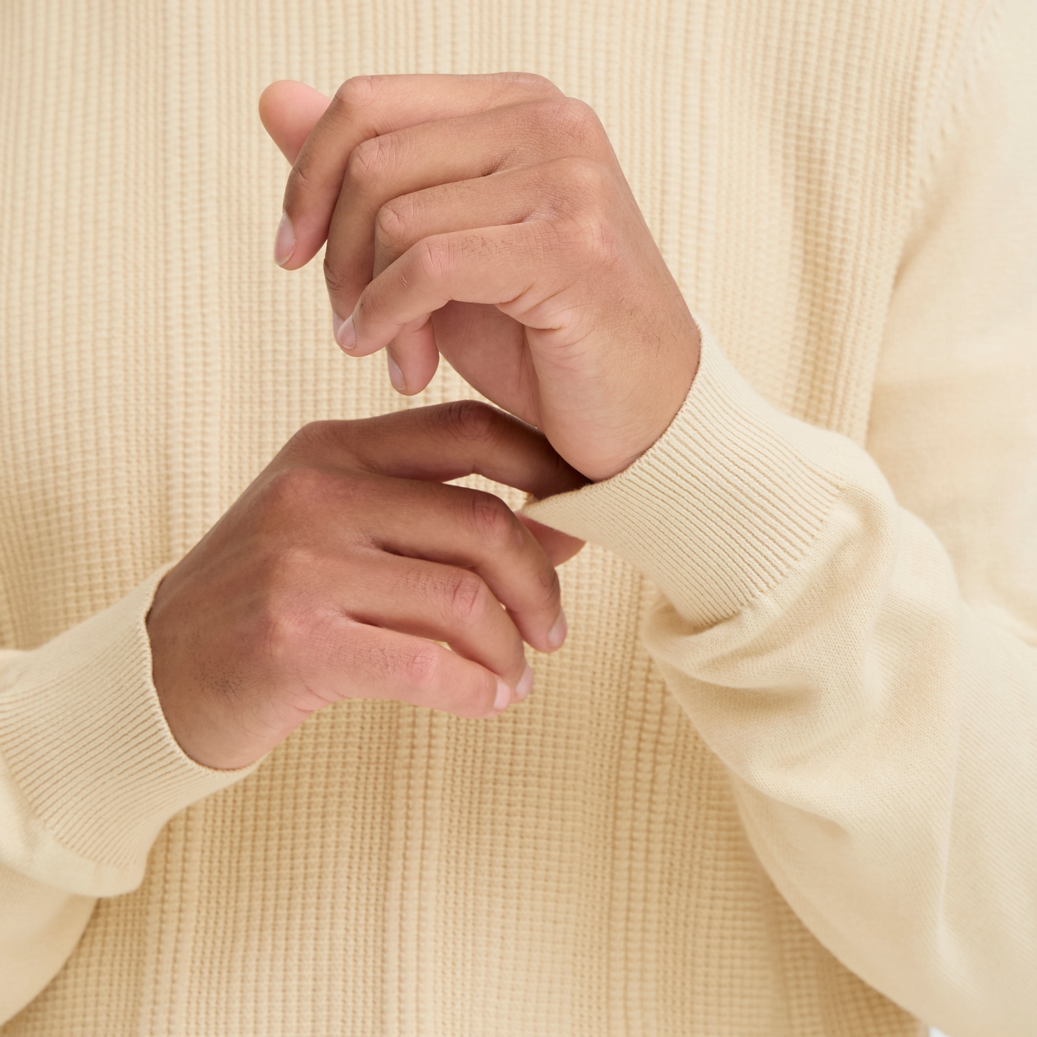 Blend Baron Herre Striktrøje - Oyster Gray