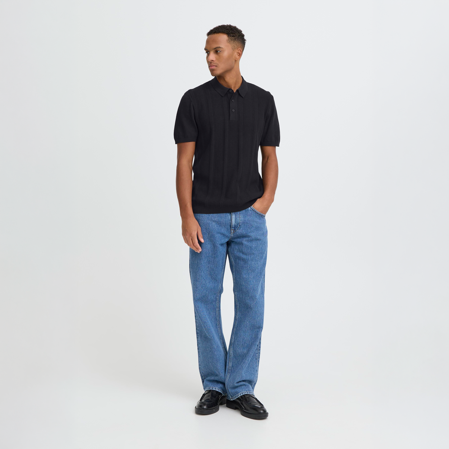 Blend Baron Herre Polo - Black Beauty