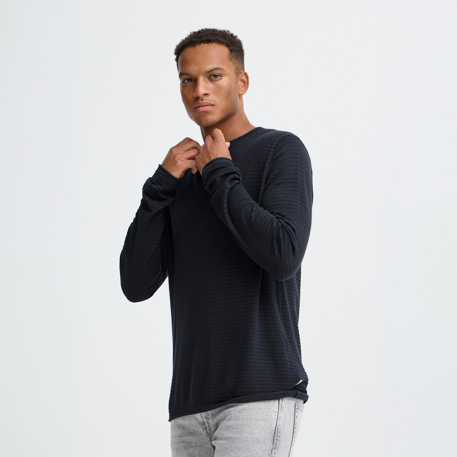 Blend Bror Herre Striktrøje - SALUTE