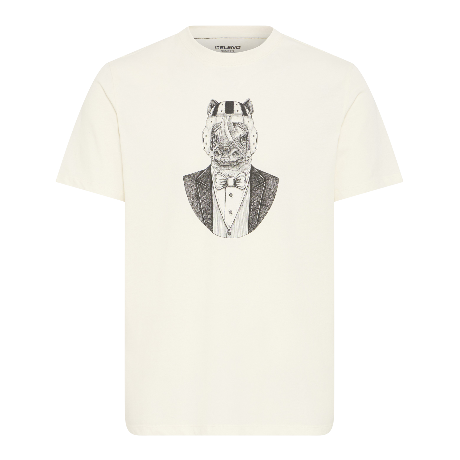 Blend Herre T-shirt - VANILLA ICE